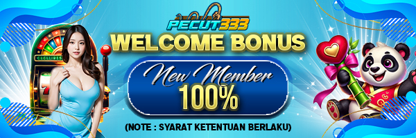 Welcome Bonus New Member 100%